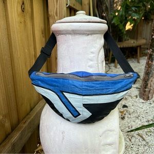 Soflo Riders waist bag made with repurposed kite